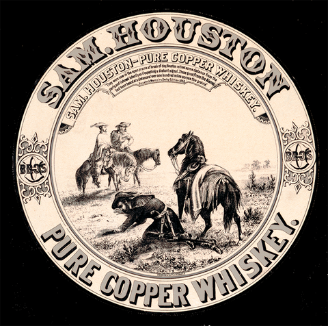 Sam Houston Copper Whiskey Tee