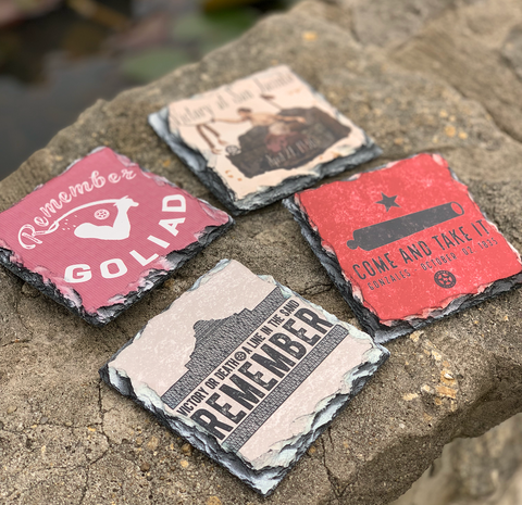 Texas Revolution Coasters (set of 4)