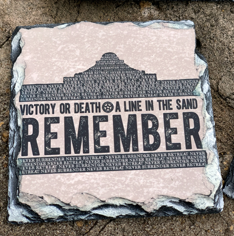 Texas Revolution Coasters (set of 4)