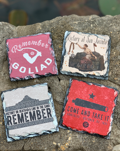 Texas Revolution Coasters (set of 4)
