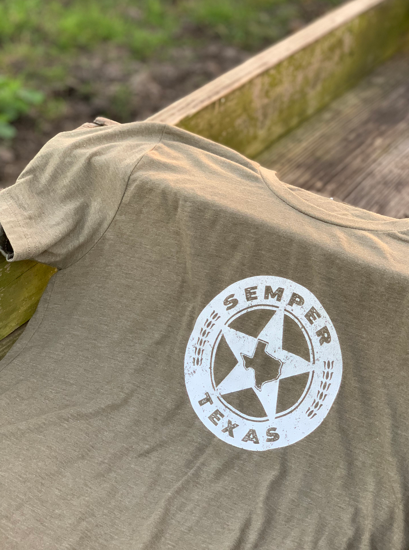Semper Texas Round Logo shirt