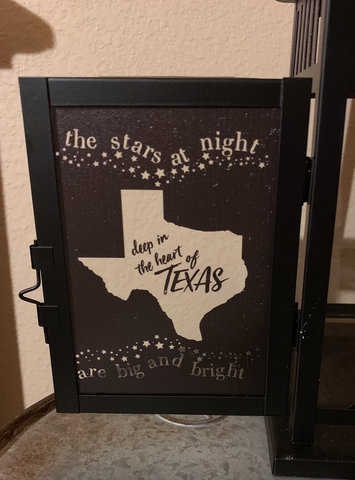 The Stars at Night Are Big & Bright....Texas Lantern