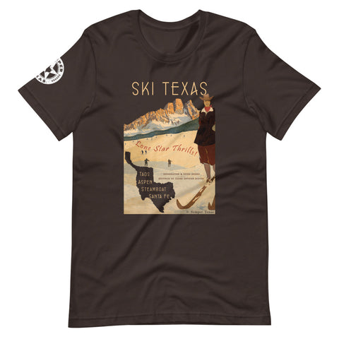 Ski Texas! Republic of Texas Tourism shirt
