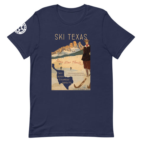 Ski Texas! Republic of Texas Tourism shirt