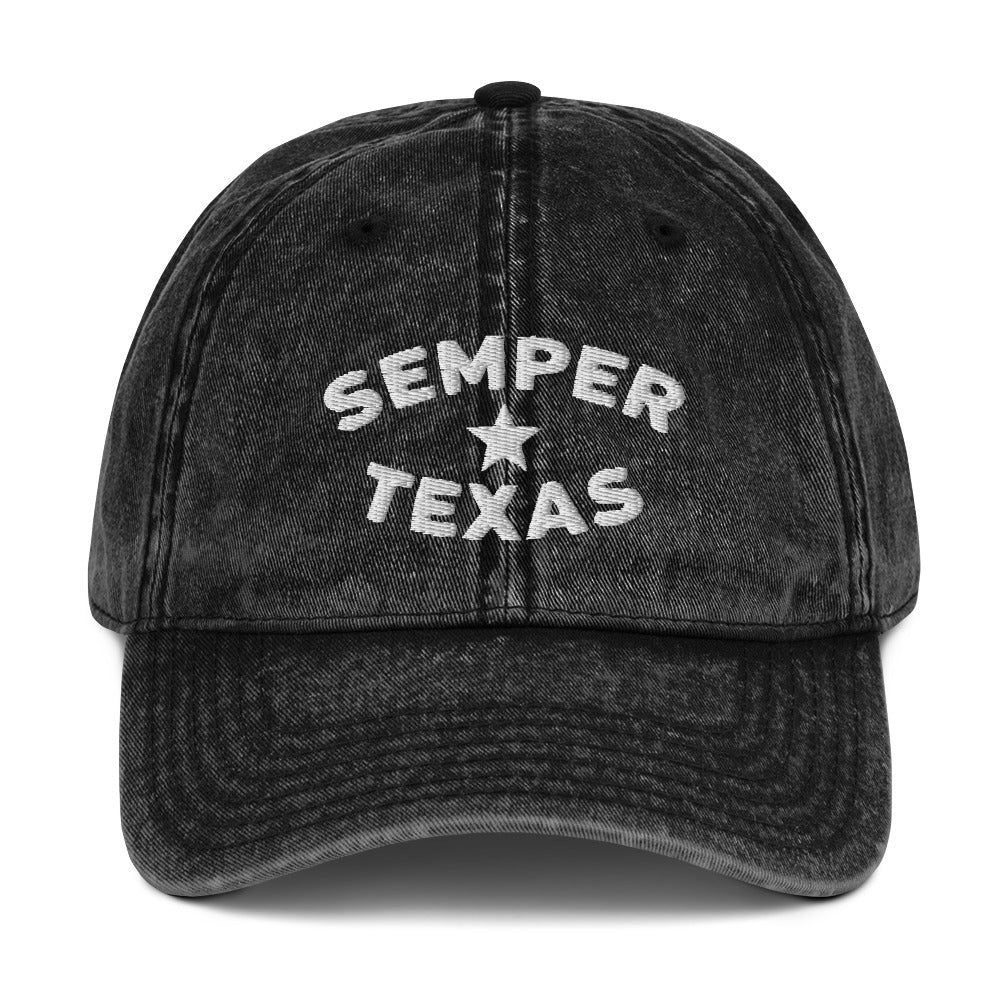 Semper Texas Vintage Ball Cap