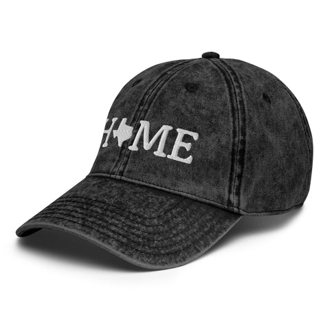 Texas Is My Home Vintage Ball Cap