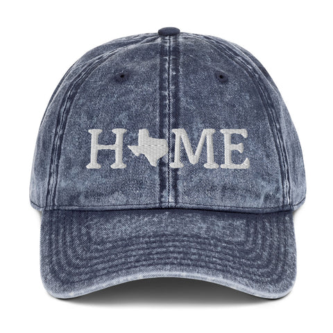 Texas Is My Home Vintage Ball Cap